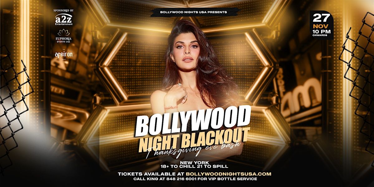 BOLLYWOOD BLACKOUT THANKSGIVING BASH AT TIMES SQUARE NEW ORK