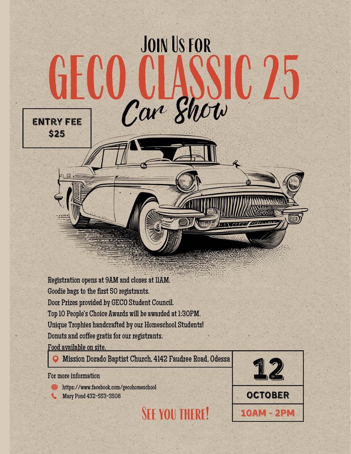 GECO 25th Anniversary Car Show