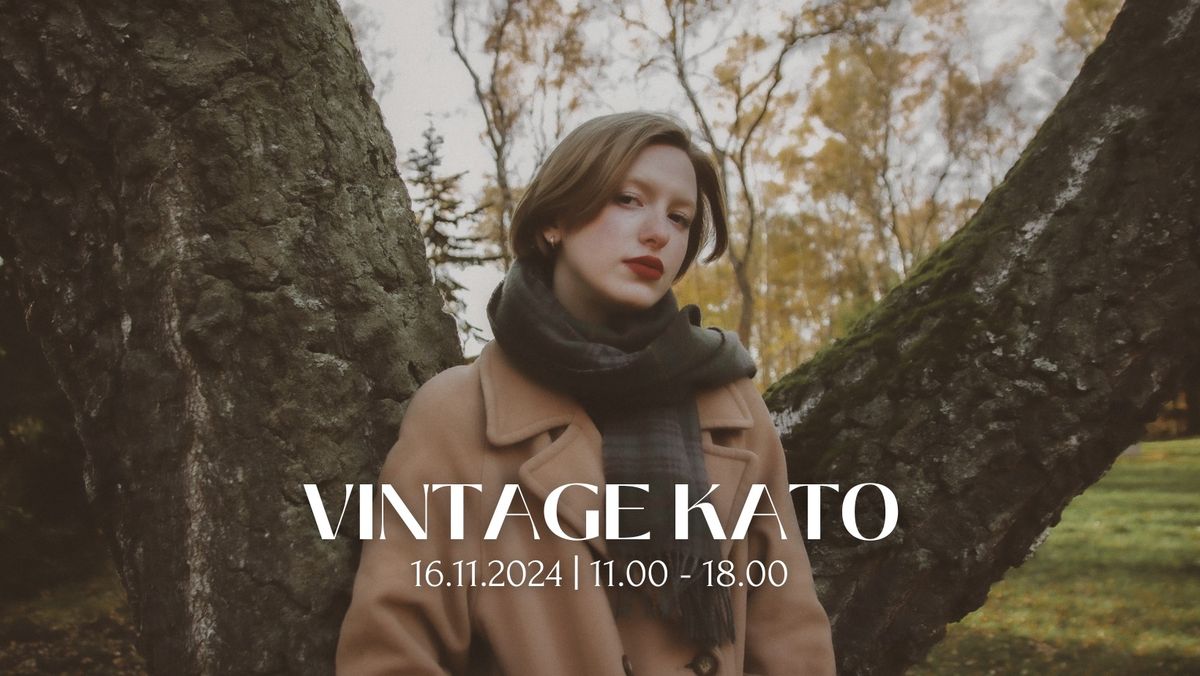 Vintage Kato | Kameralne targi mody vintage w sercu Katowic! | edycja listopadowa 