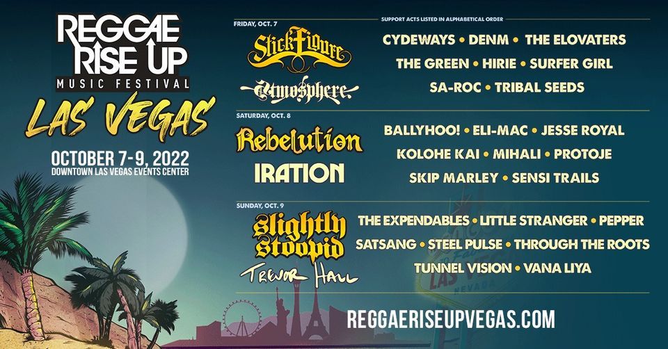 Reggae Rise Up Vegas Festival 2022