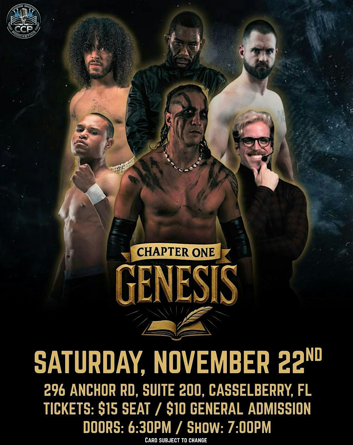 CCP Podcasting Presents- Chapter 1: Genesis