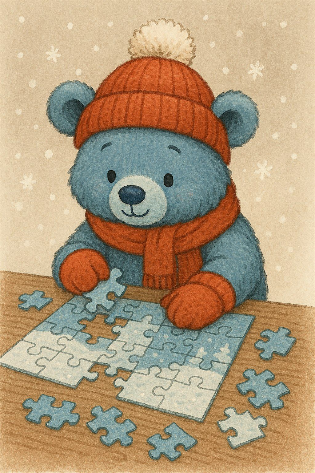 \u2744\ufe0f Puzzle for Hope: Snow Day Challenge \u2744\ufe0f
