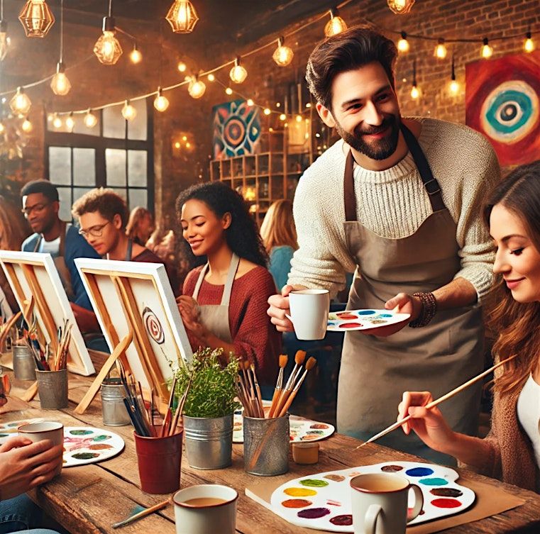 Coffee & Colors: A Creative Sip & Paint Experience