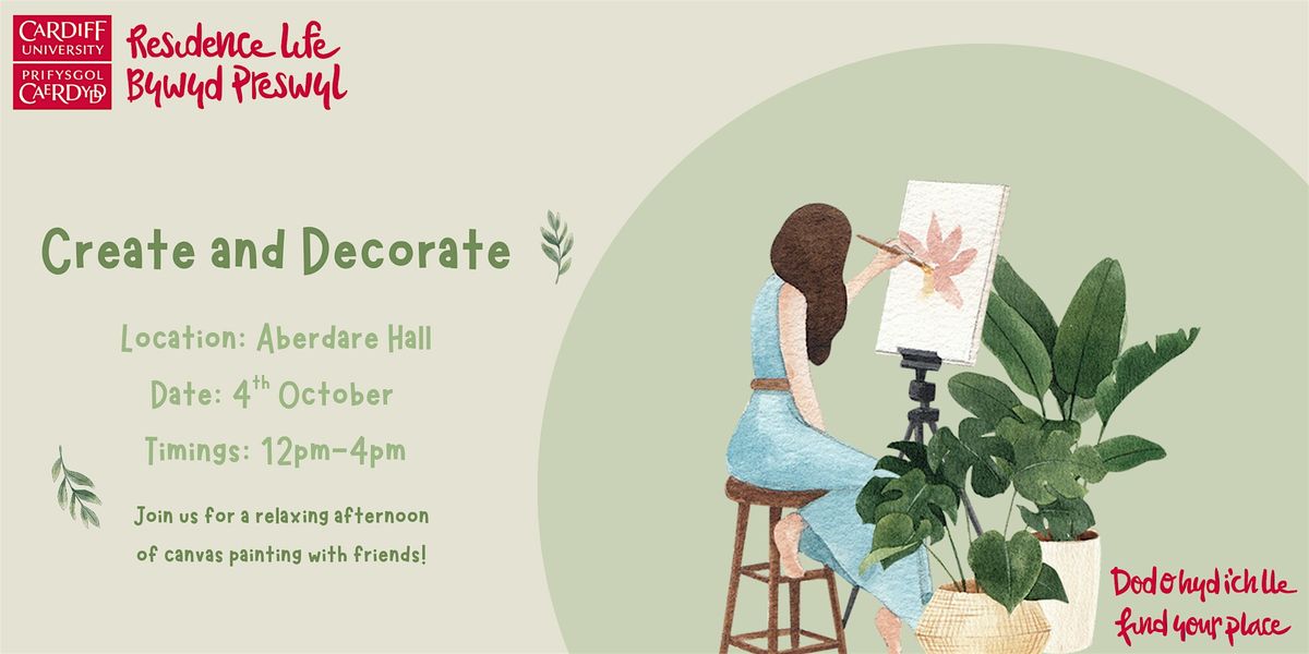 Create and Decorate \u00a6 Creu a Addurno