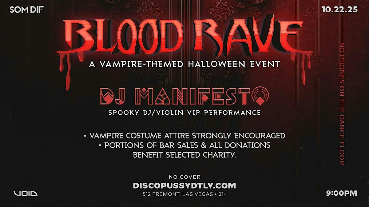 SOM DIF - BLOOD RAVE - Vampire Halloween Party