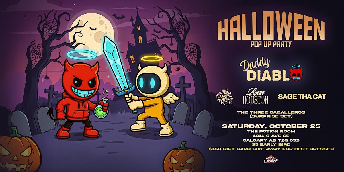 Halloween Pop-Up Party: Devil's vs Angel's