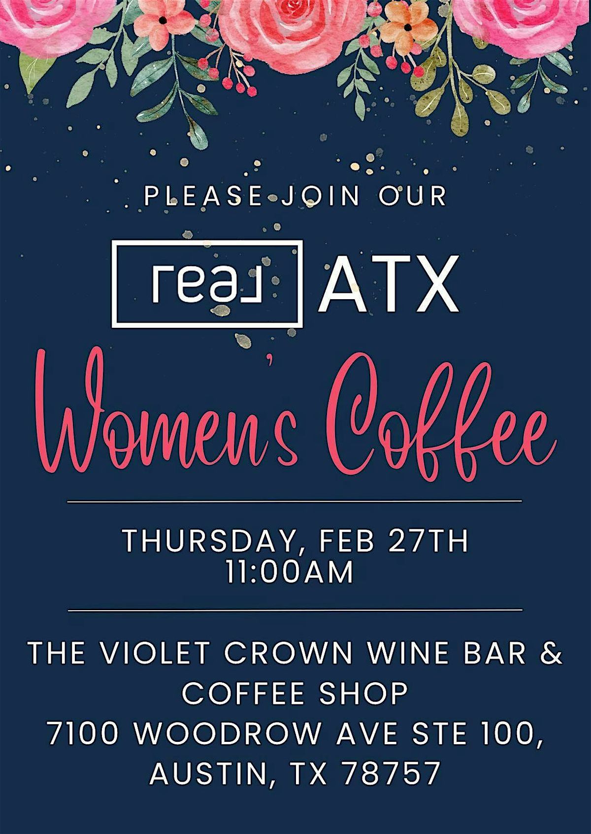 Real Estate Agent Women's Coffee Meet Up