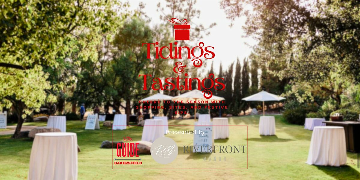 Tidings & Tastings (for attendees)