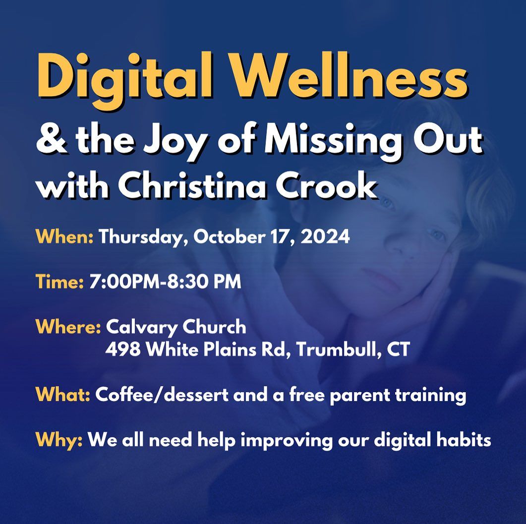 Digital Wellness & the Joy of Missing Out with Christina Crook