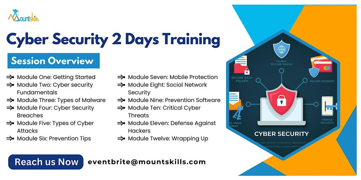 Cyber Security  2 Days Workshop  in Toronto on Dec 19th - 20th, 2024