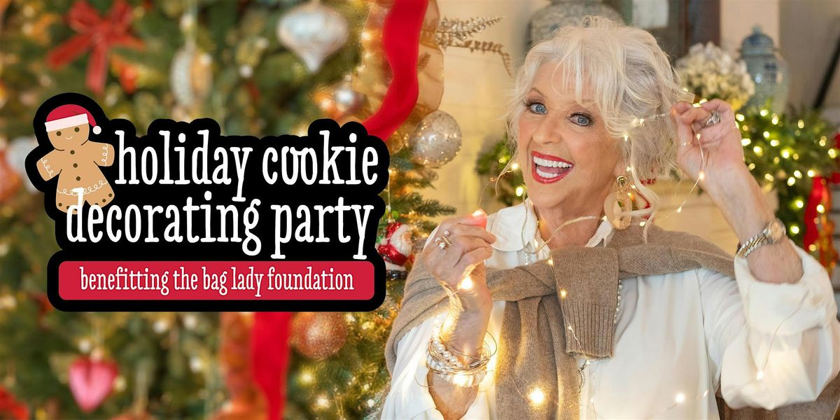 Holiday Cookie Decorating Party with Paula Deen
