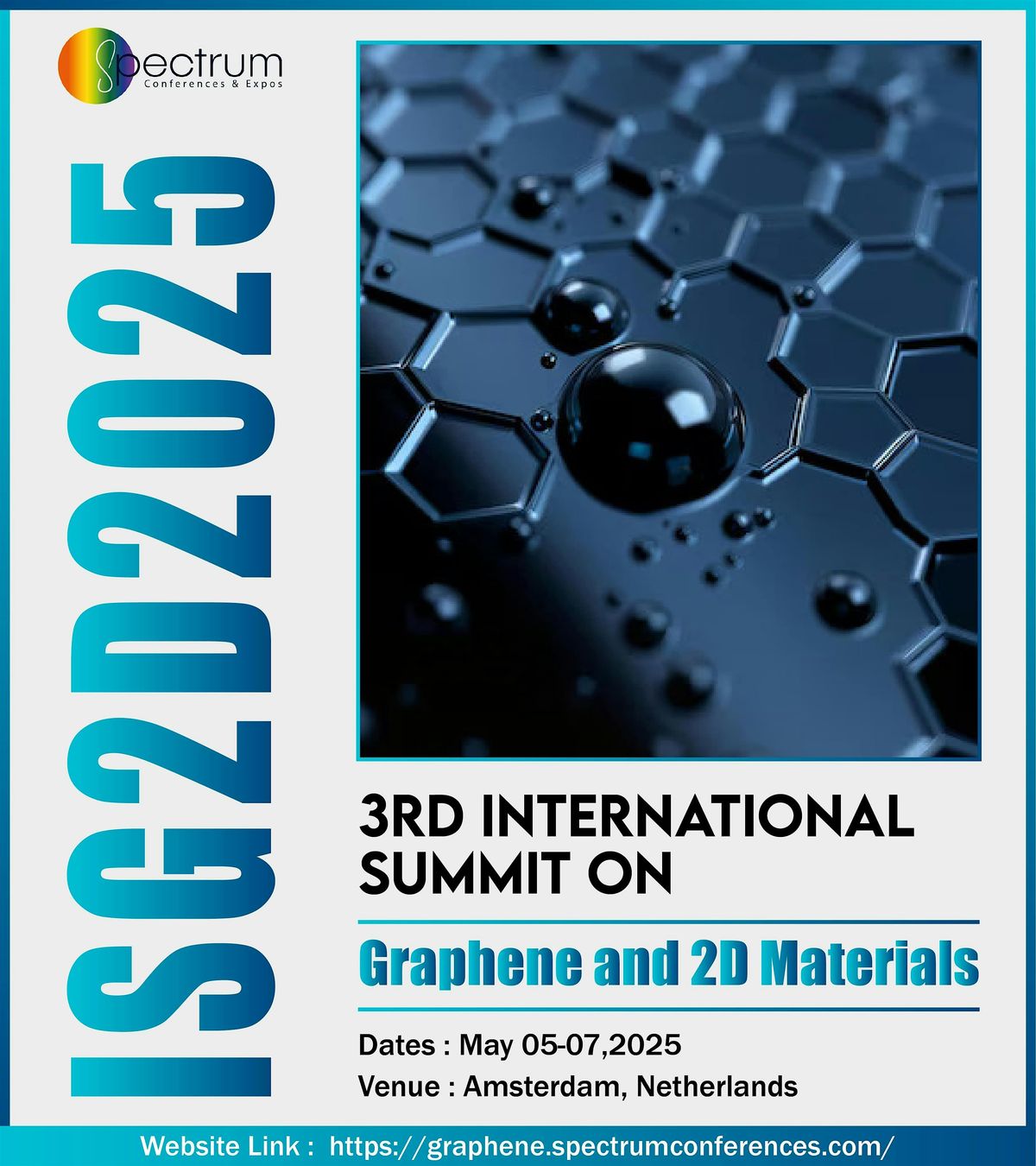 3rd International Summit on Graphene and 2D Materials