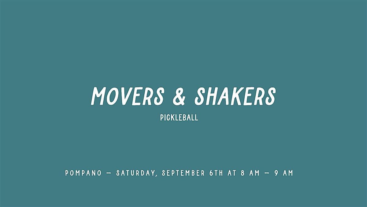 Movers & Shakers | Pickleball