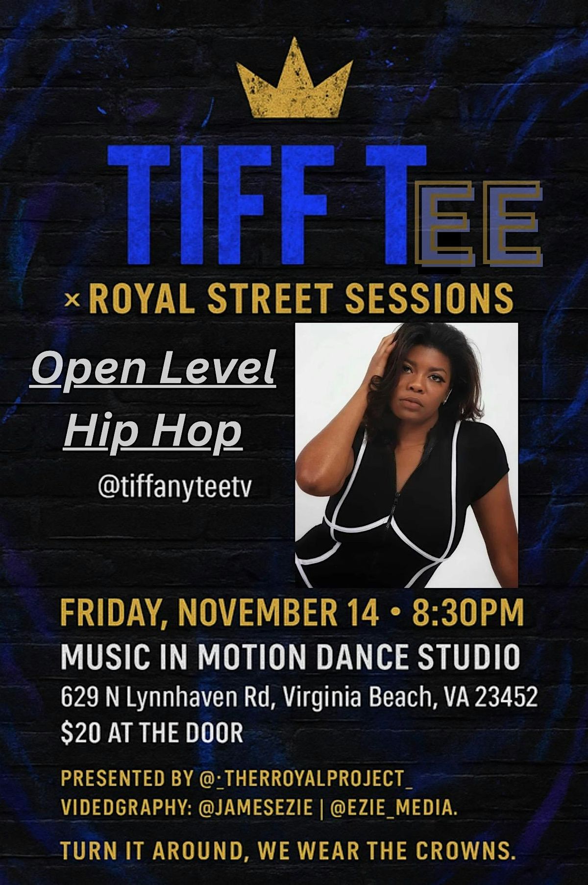 Royal Street Sessions x Tiff Tee