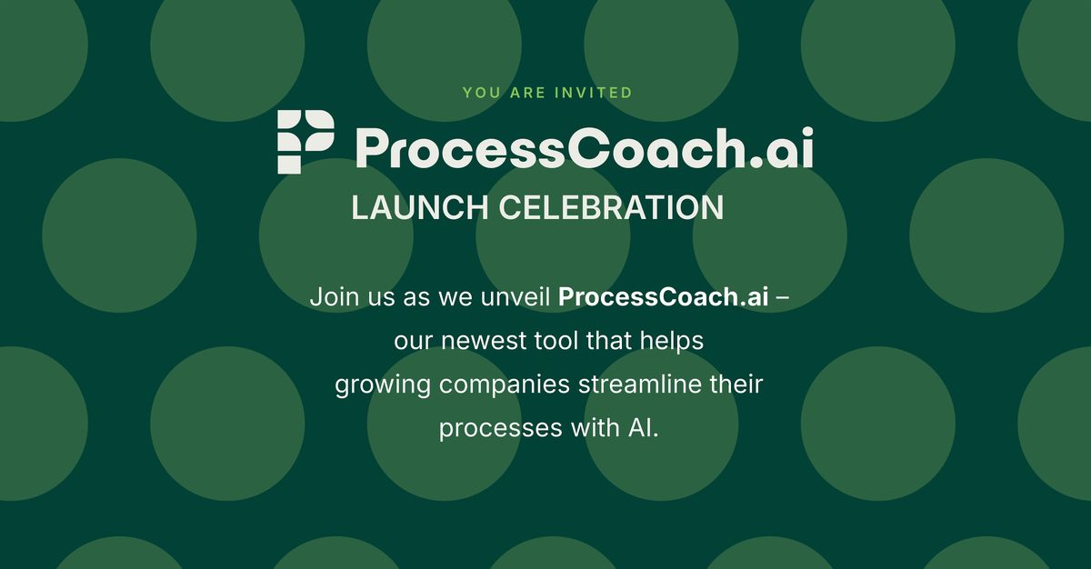 ProcessCoach.ai Launch Celebration