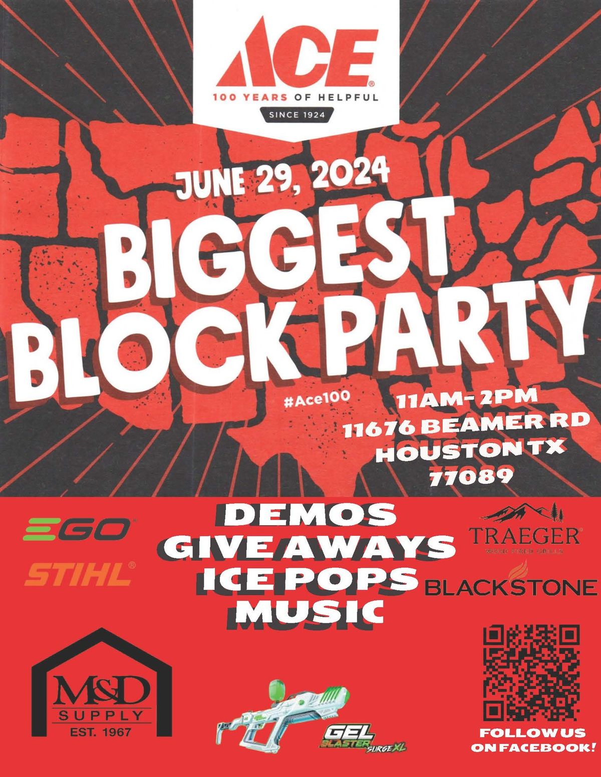 M&D Supply Block Party on Beamer Rd.
