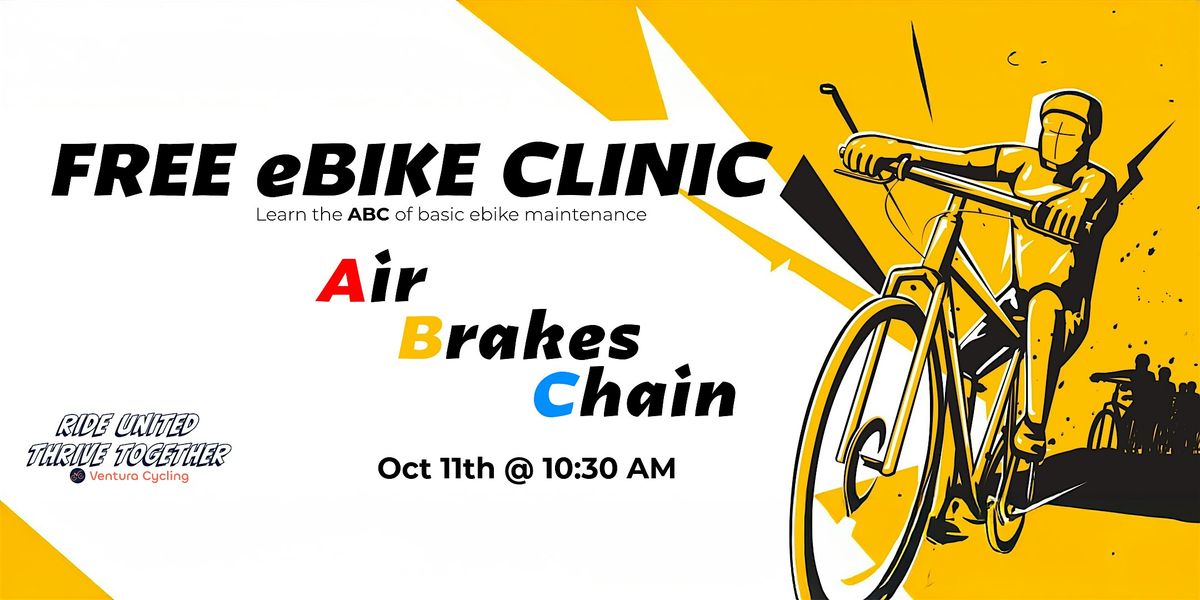 FREE eBIKE CLINIC - Basic eBike Maintenance