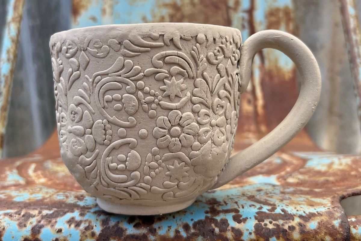 Clay n Sips - Workshop - Textured Coffee Cup\/Mug