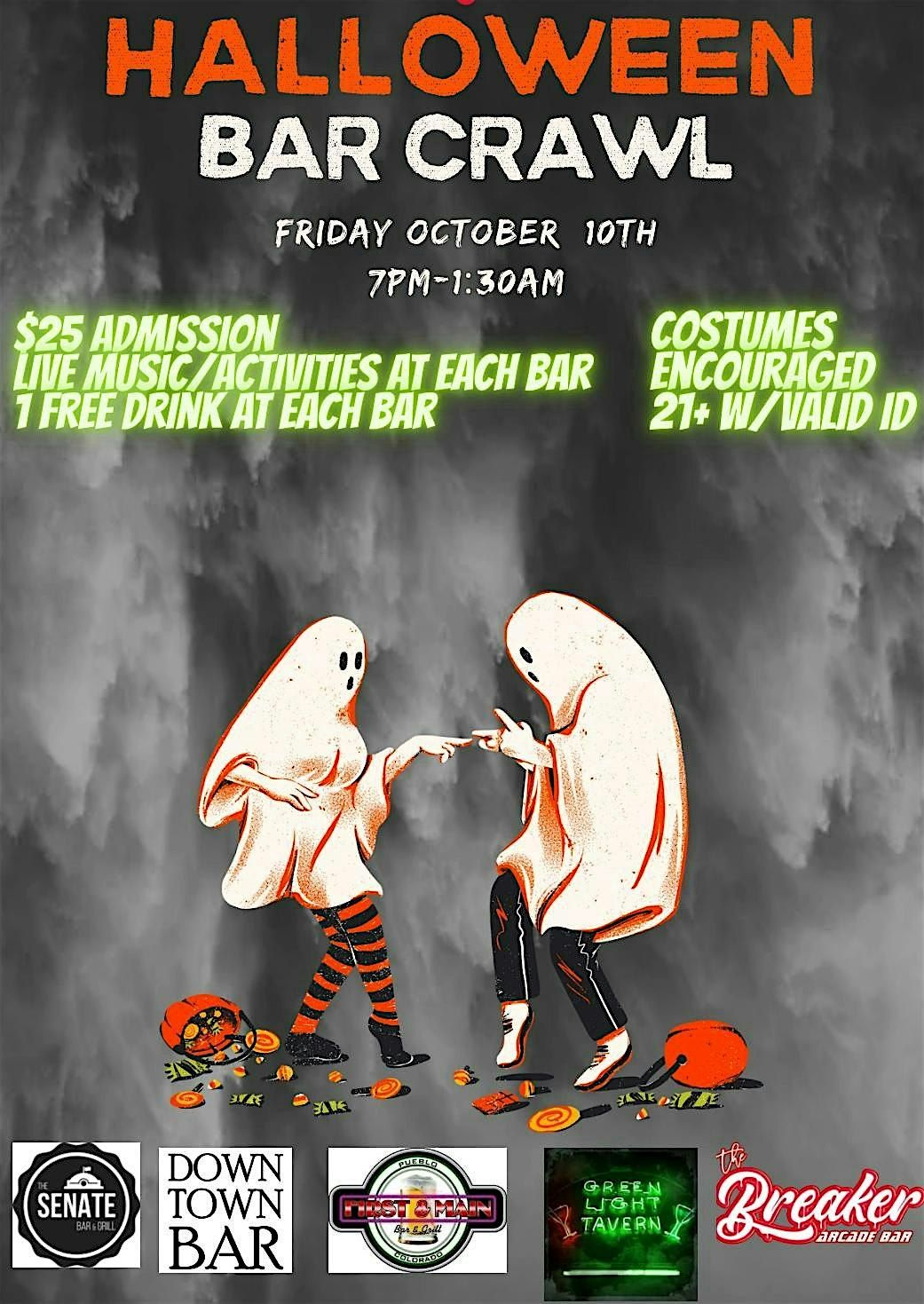 Halloween Bar crawl