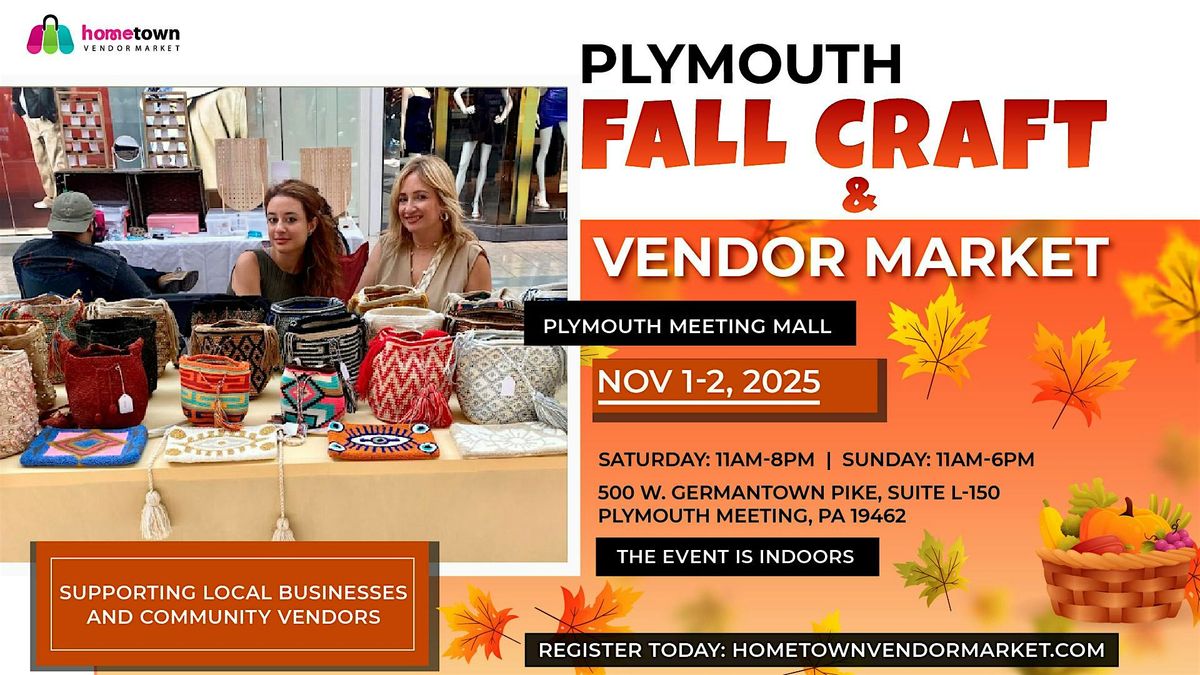 Plymouth Fall Craft and Vendor Market