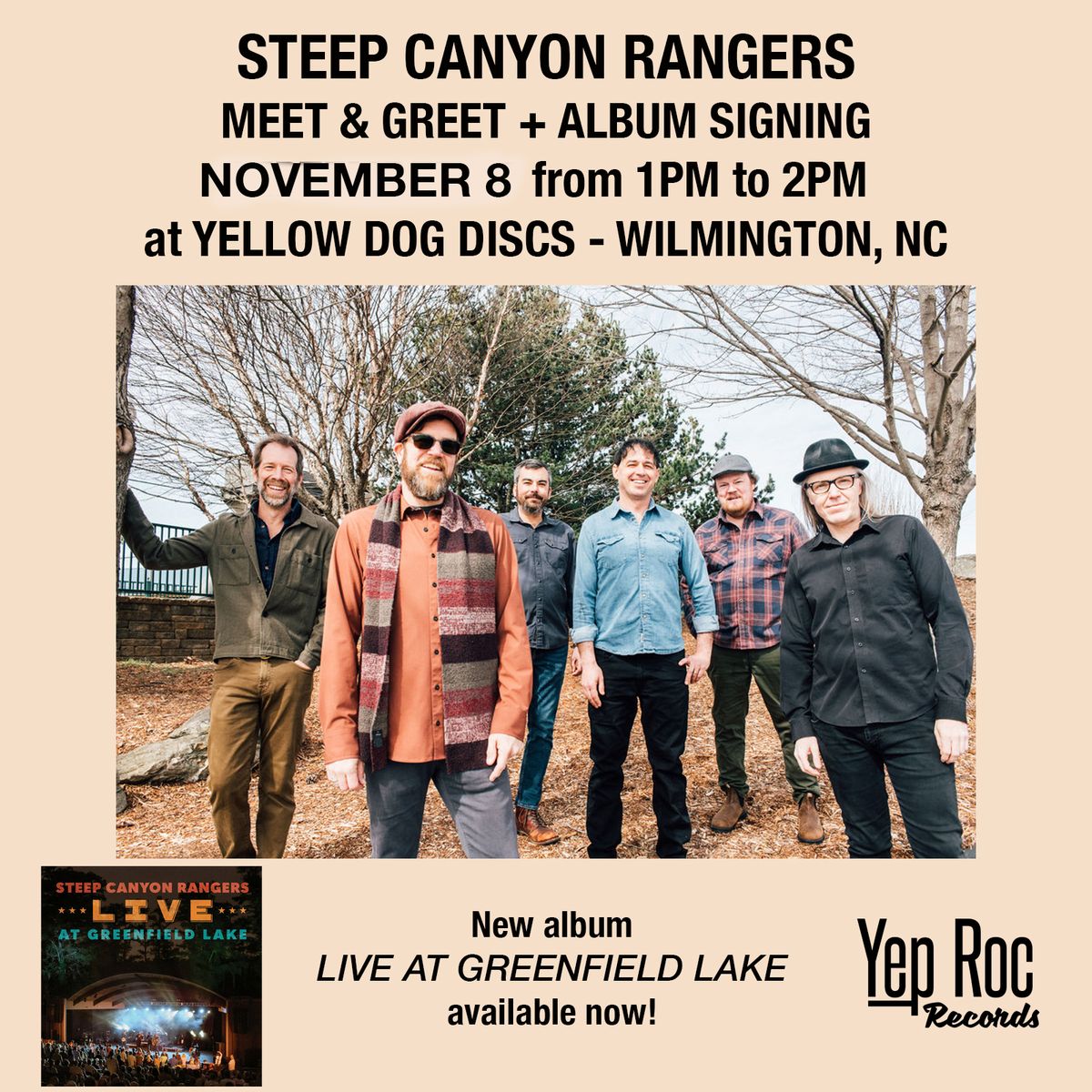 Steep Canyon Rangers Meet & Greet