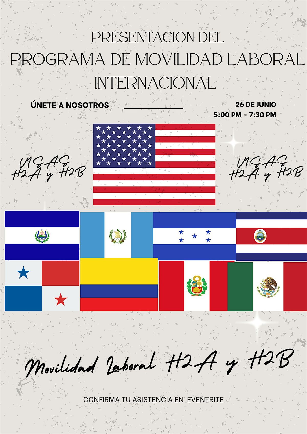 PRESENTACION DEL PROGRAMA DE MOVILIDAD LABORAL INTERNACIONAL, 1401 W ...
