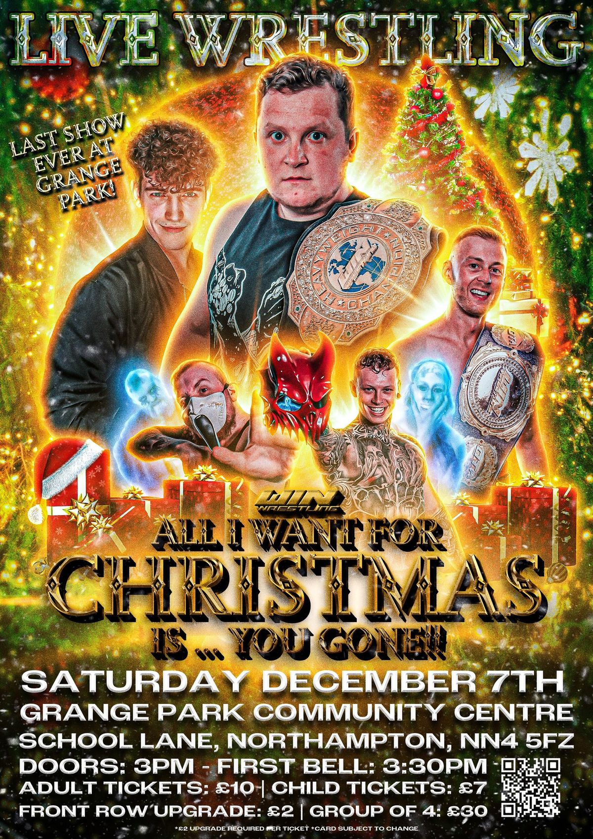 WIN Wrestling Presents: All I Want For Christmas Is\u2026 YOU GONE!!!