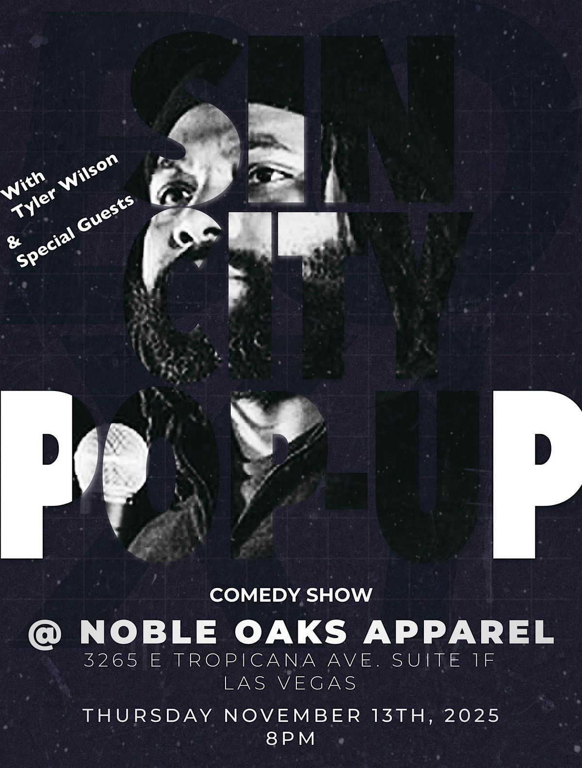 Sin city pop-up w\/ Von Roburts and friends