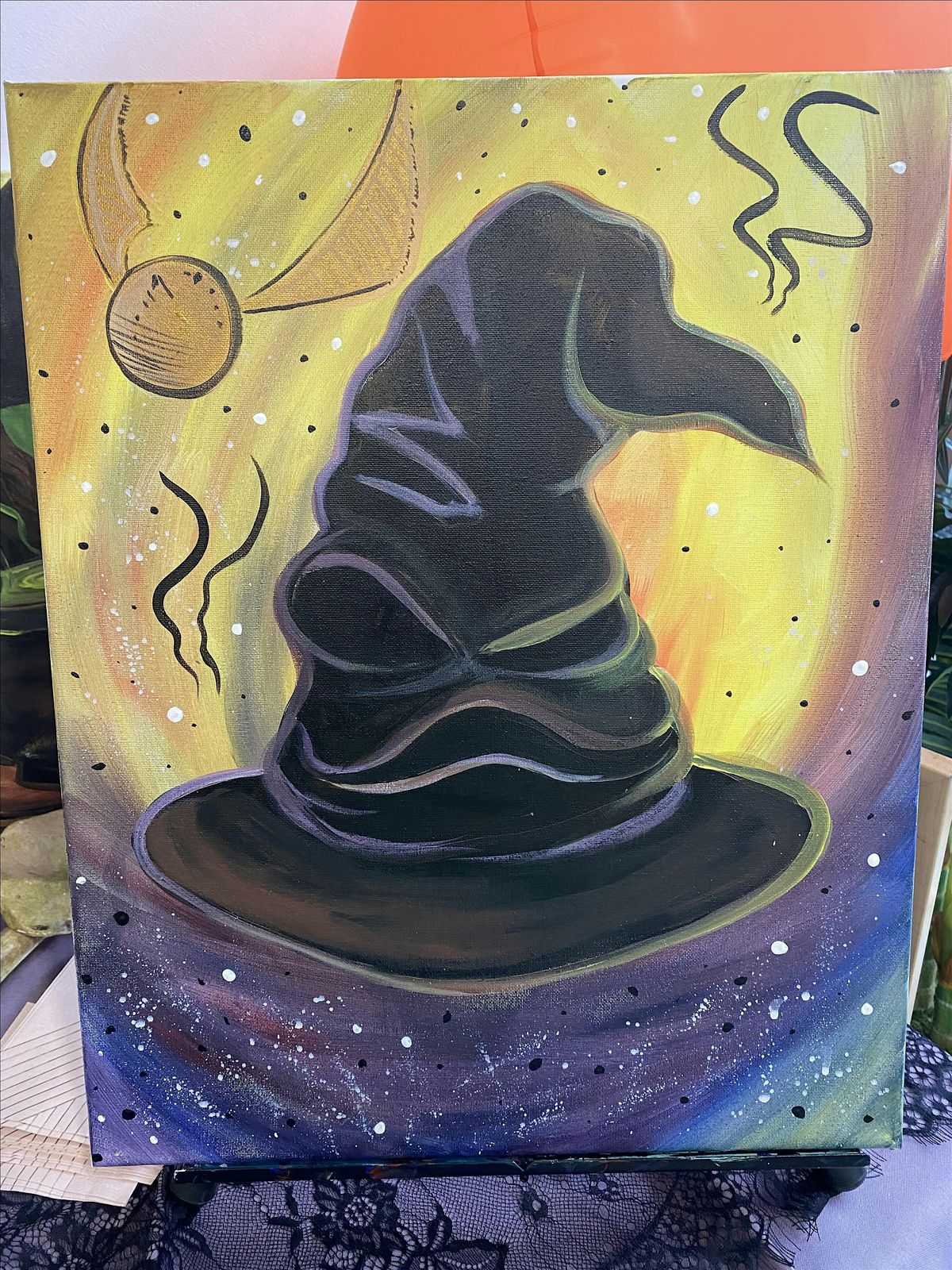 Harry Potter Sorting Hat Paint Party!