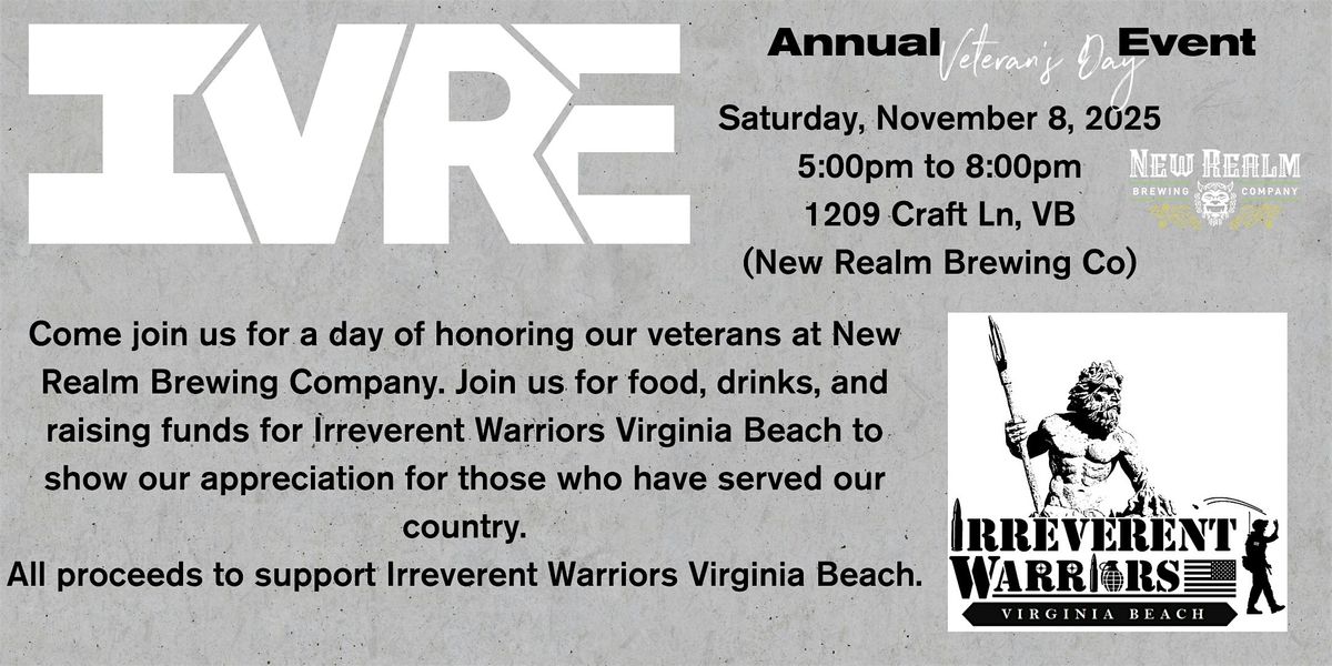 IVRE Annual Veteran's Day Event