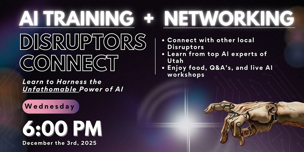 Disruptors Connect - AI Training for an Evolving World