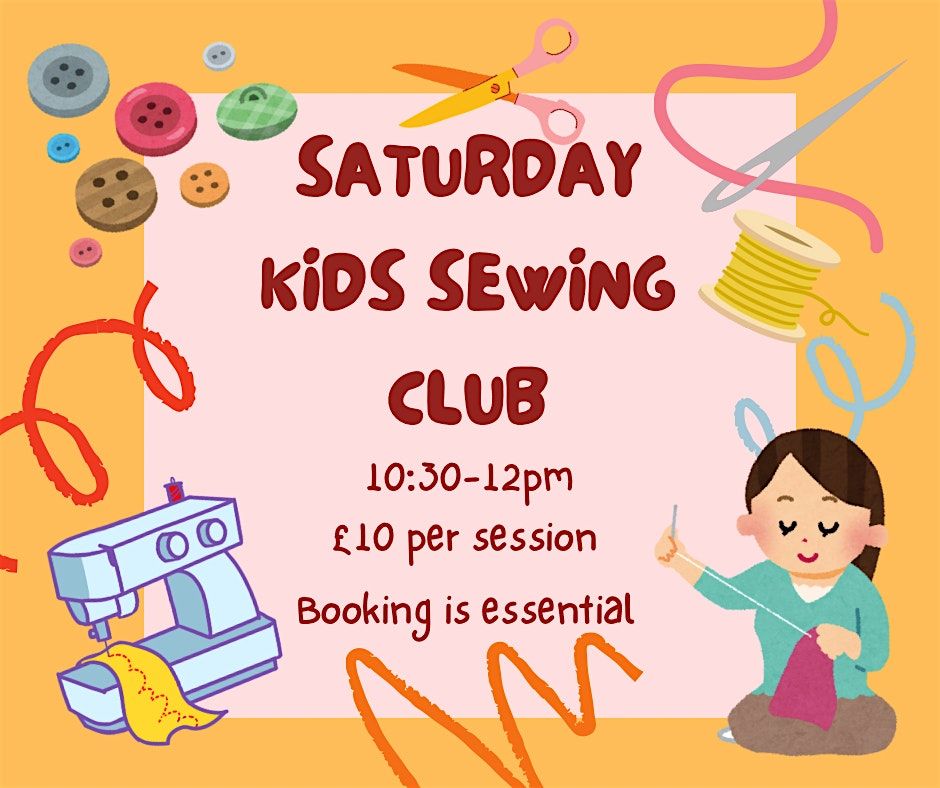 Kids Saturday Sewing School