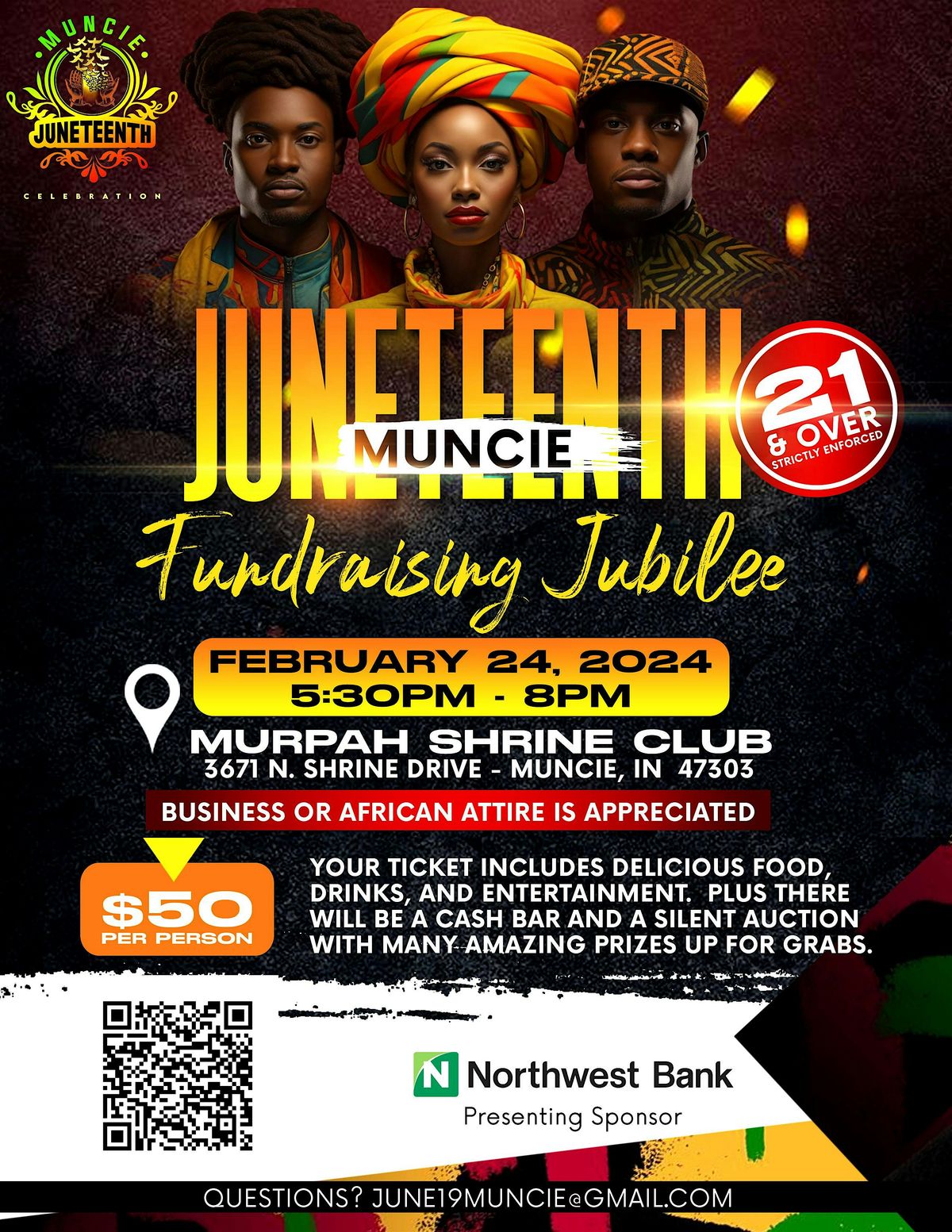 Juneteenth Muncie Fundraising Jubilee 2025