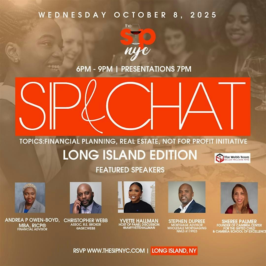 Sip and Chat Long Island NY