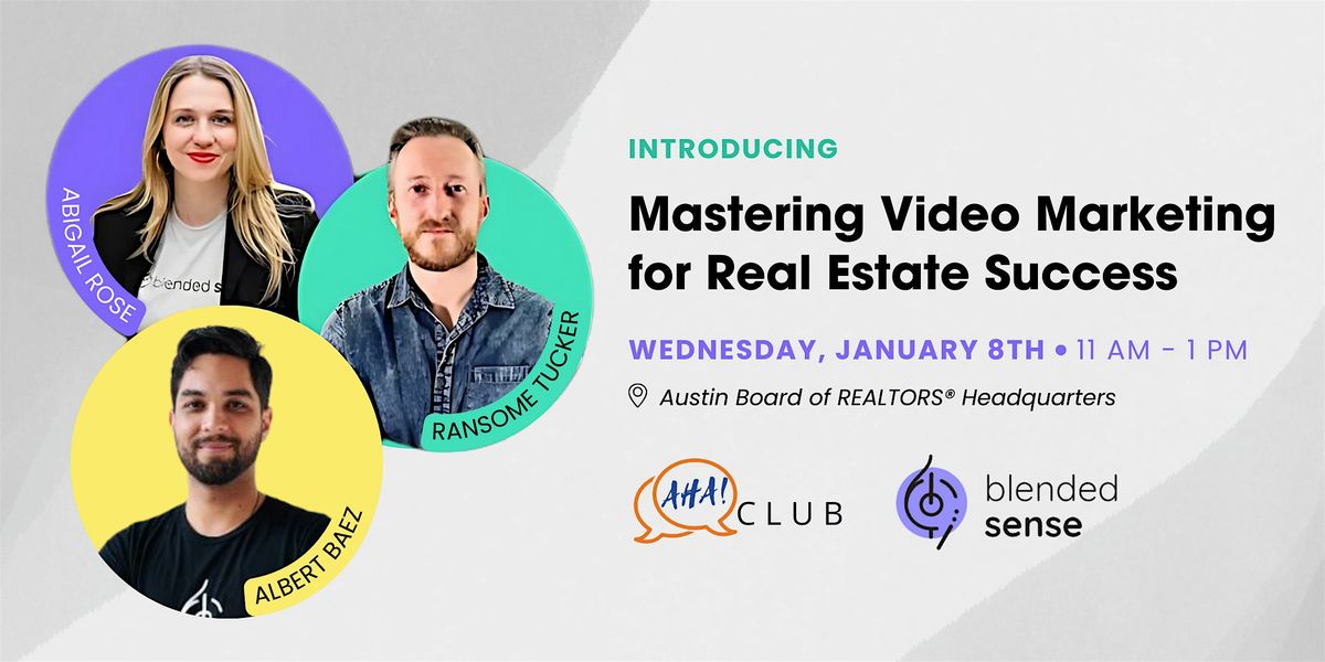 Mastering Video Marketing  for Real Estate Success