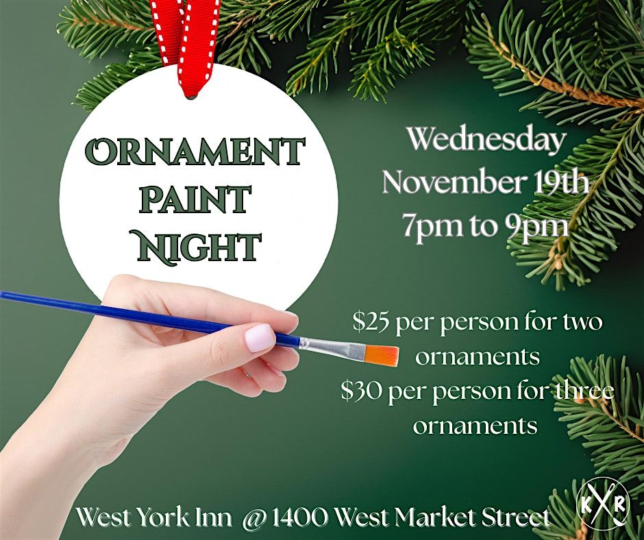 Ornament Paint Night