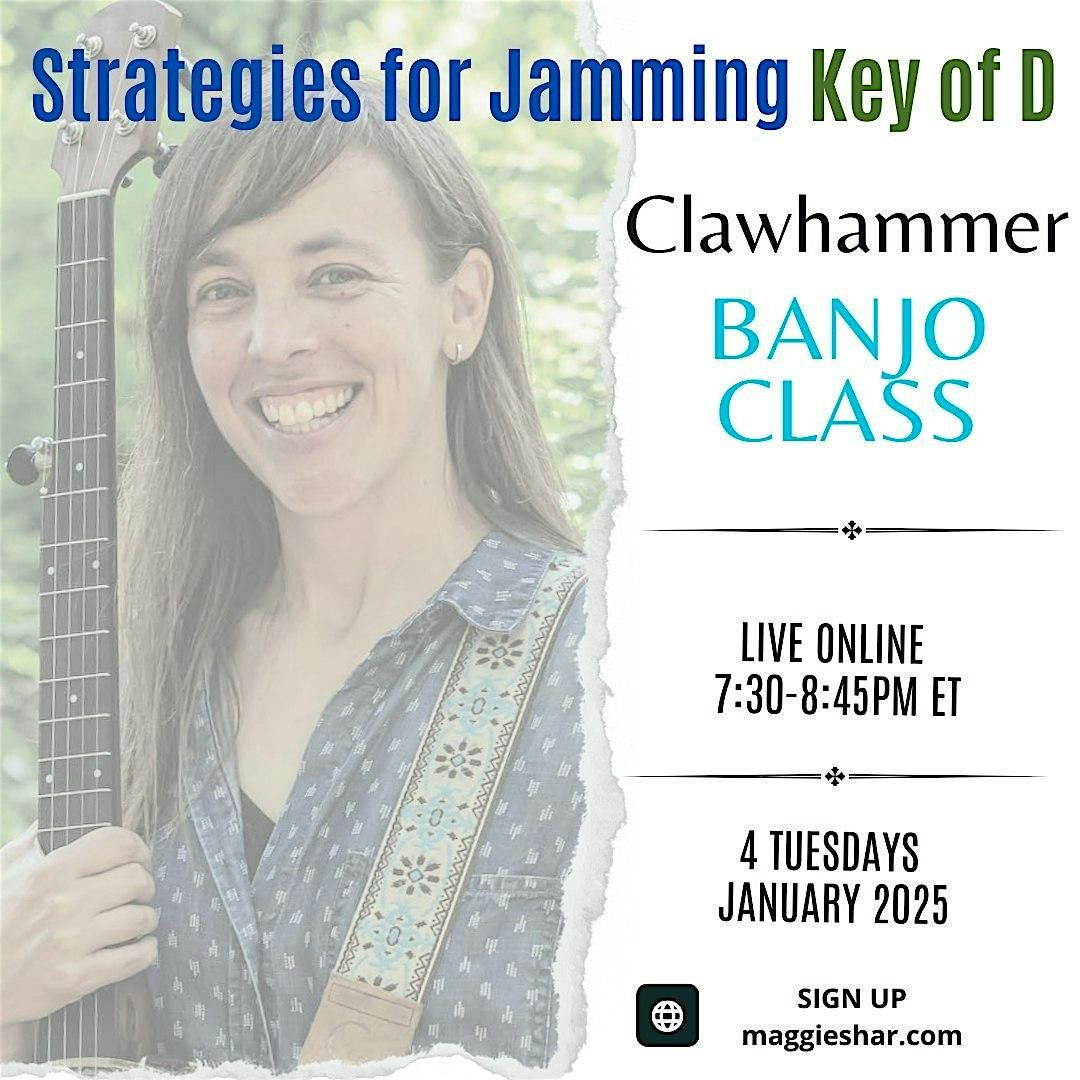 Jamming Strategies - Clawhammer Tunes in the Wild  (Key of D)