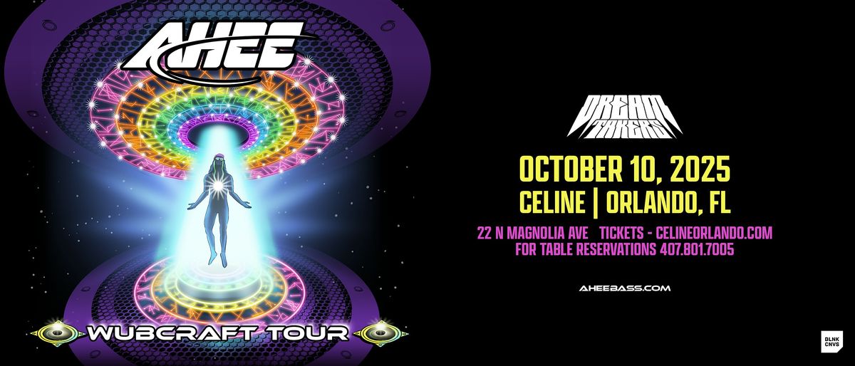 AHEE'S WUBCRAFT TOUR | Fri 10.10.25
