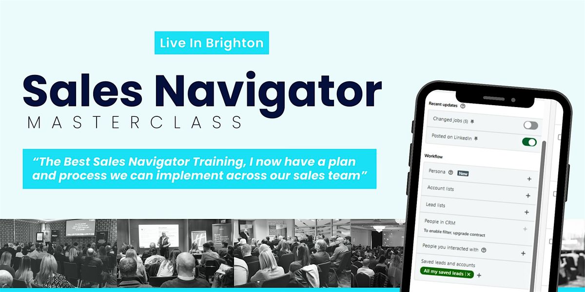 Sales Navigator Masterclass - Live in Brighton