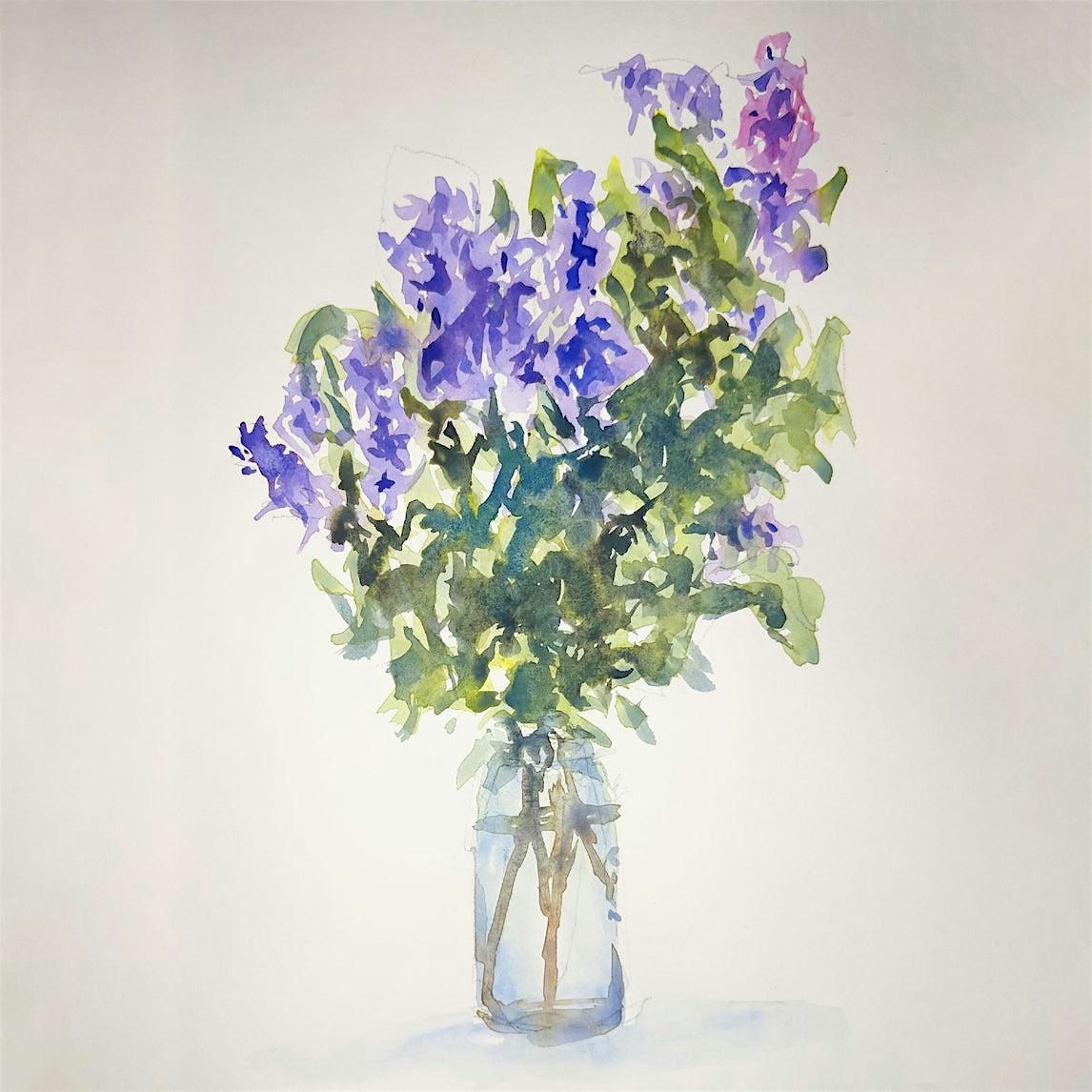 Watercolor Botanicals Painting Workshop with  Artists, J Michael Gatlin!~