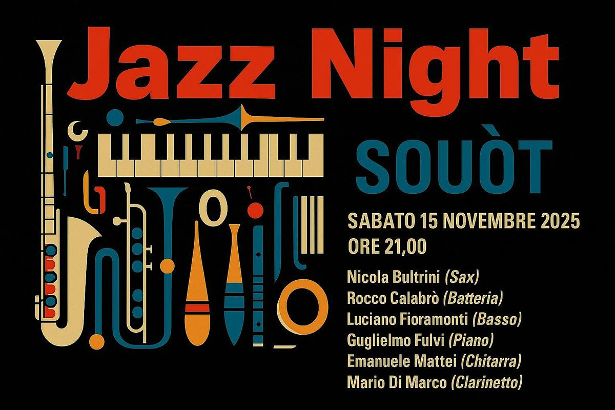 NOTEROMANE \u2013 JAZZ NIGHT \u2013 SOU\u00d3T