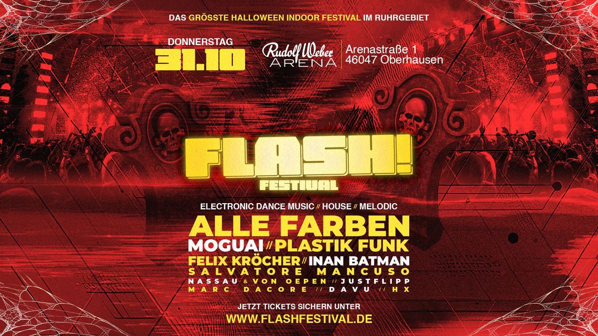 FLASH FESTIVAL 31.10.2024 - RUDOLF WEBER ARENA