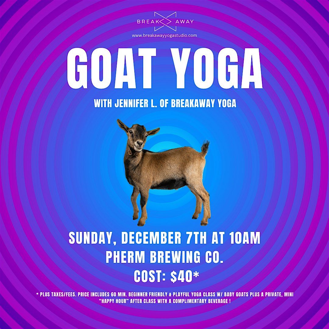 Goat Yoga at Pherm Brewing Co.