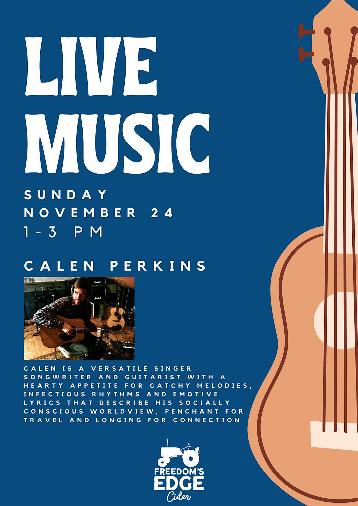 Live Music with Calen Perkins