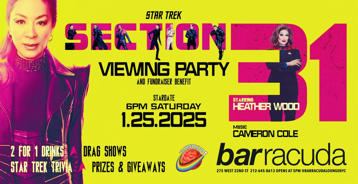 Star Trek Section 31 Viewing Party