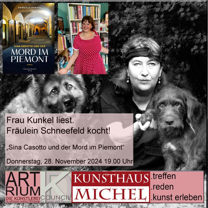 Frau Kunkel liest. Fr\u00e4ulein Schneefeld kocht!