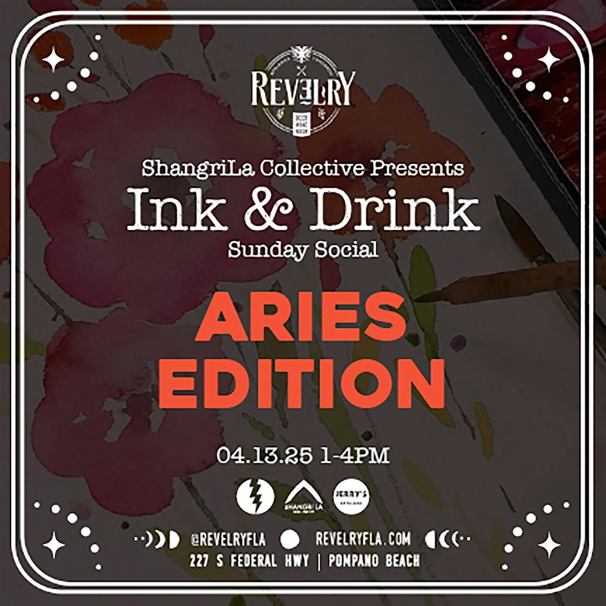 Ink + Drink Sunday Social: Aries Edition