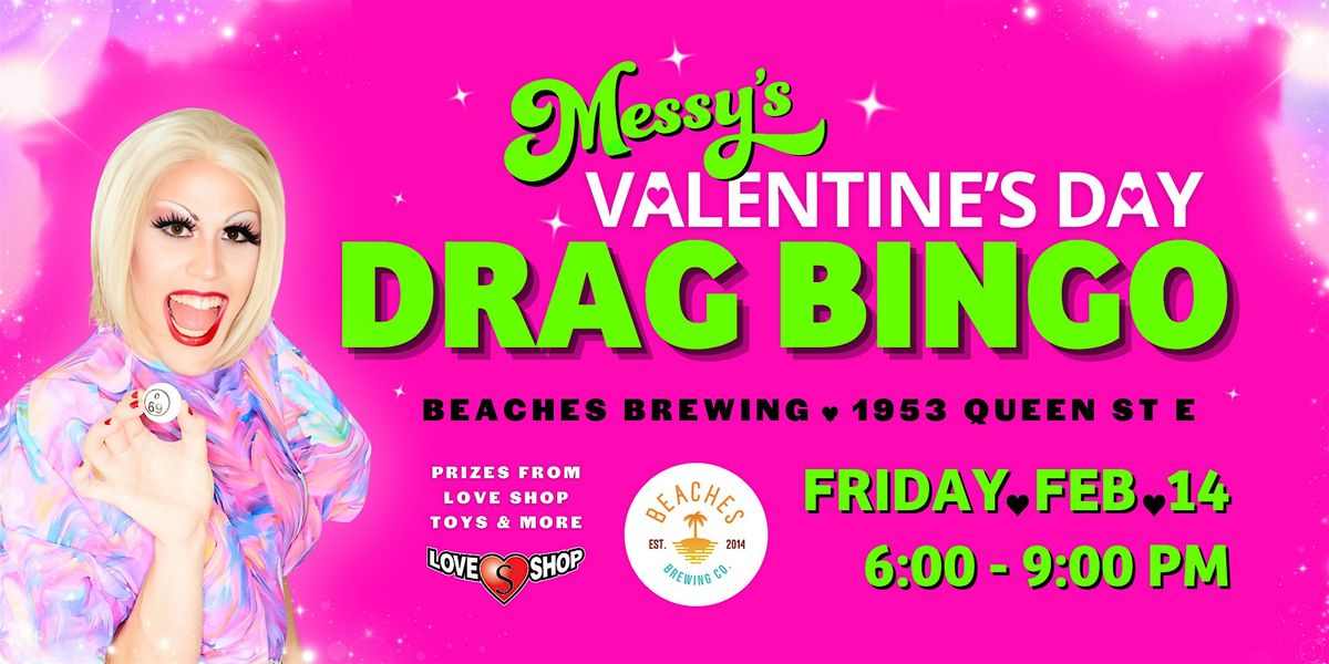 Messy's Valentine's Day Drag Bingo