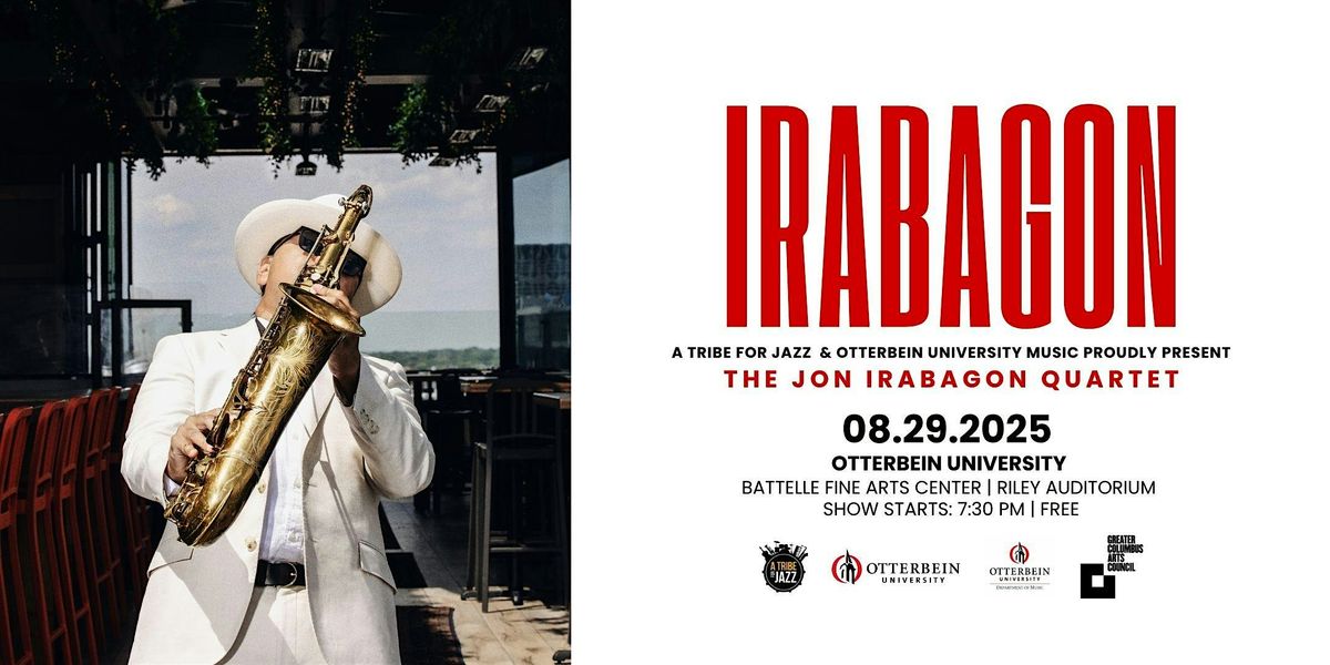 A Tribe for Jazz and Otterbein Music present The Jon Irabagon Quartet