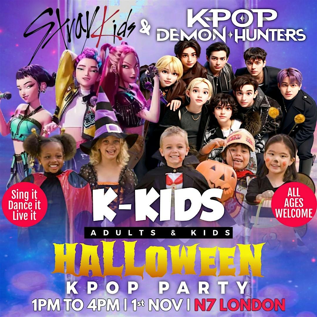 K-KIDS, Stray Kids  & Demon Hunters KPOP Halloween Party (Sunday)